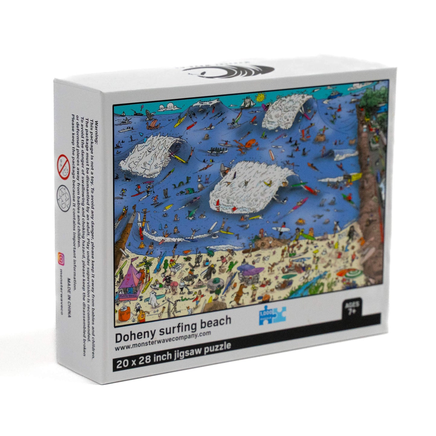 Doheny Surfing Beach - 1,000 Piece Jigsaw Puzzle