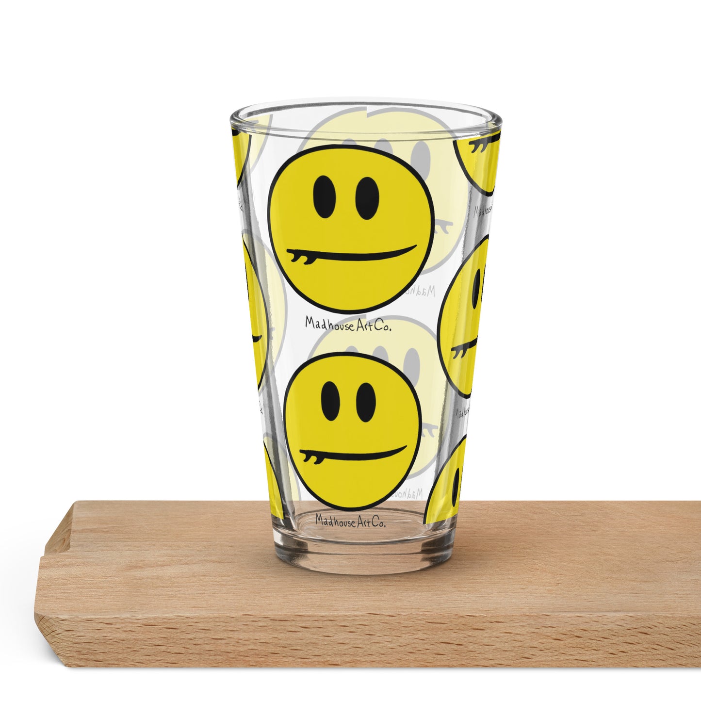 Madhouse pint glass