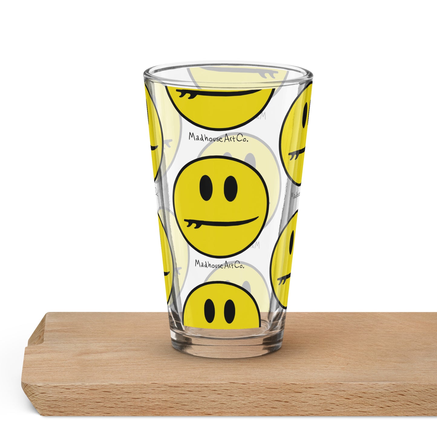 Madhouse pint glass