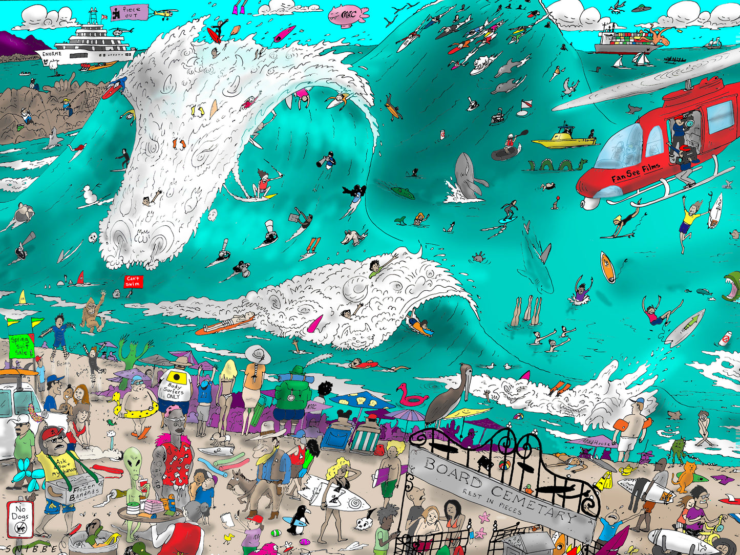 Newport "The Wedge" Jigsaw Puzzle