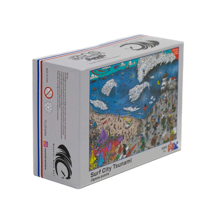 Surf City Tsunami - 500 Piece Jigsaw Puzzle