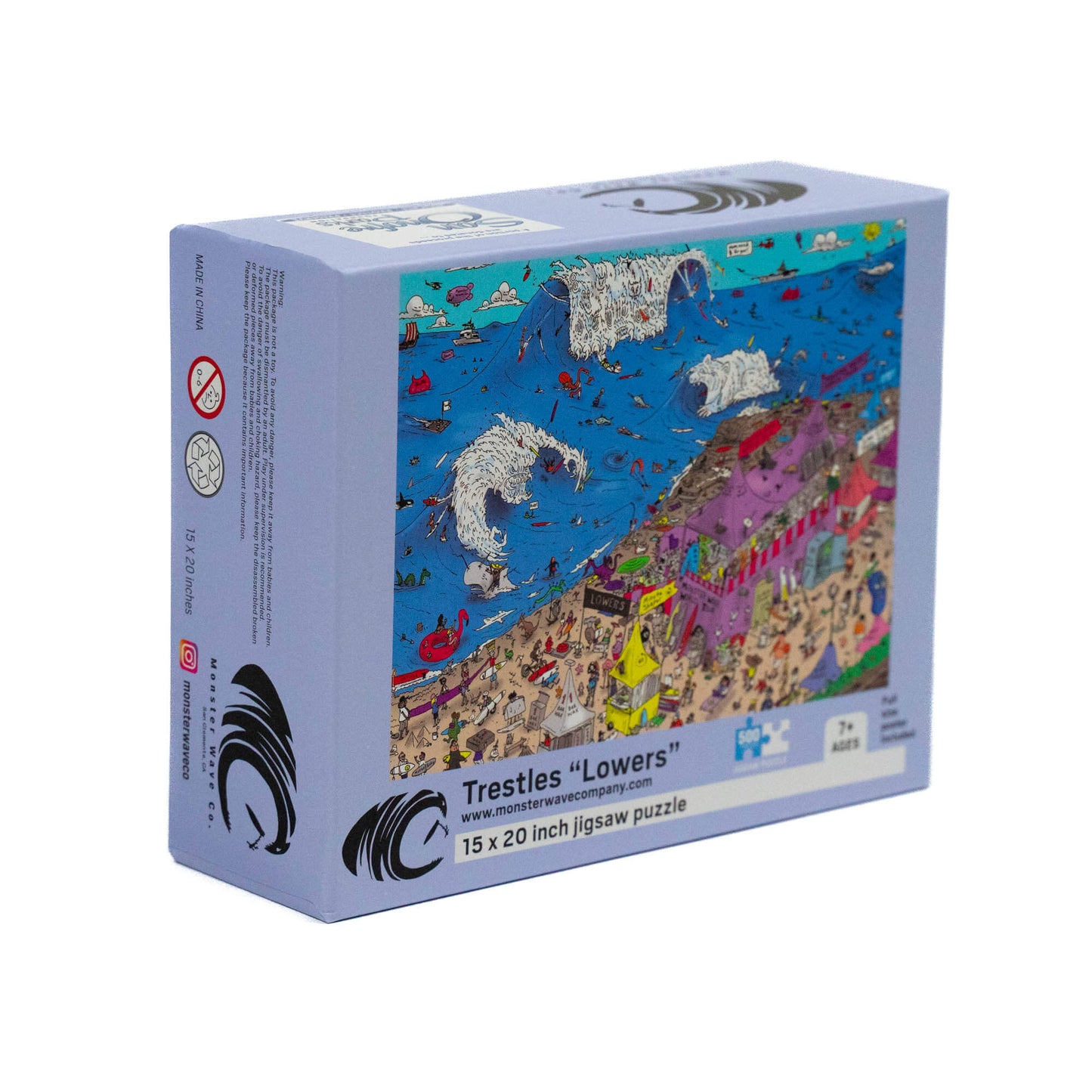 Trestles "Lowers" - 500 Piece Jigsaw Puzzle