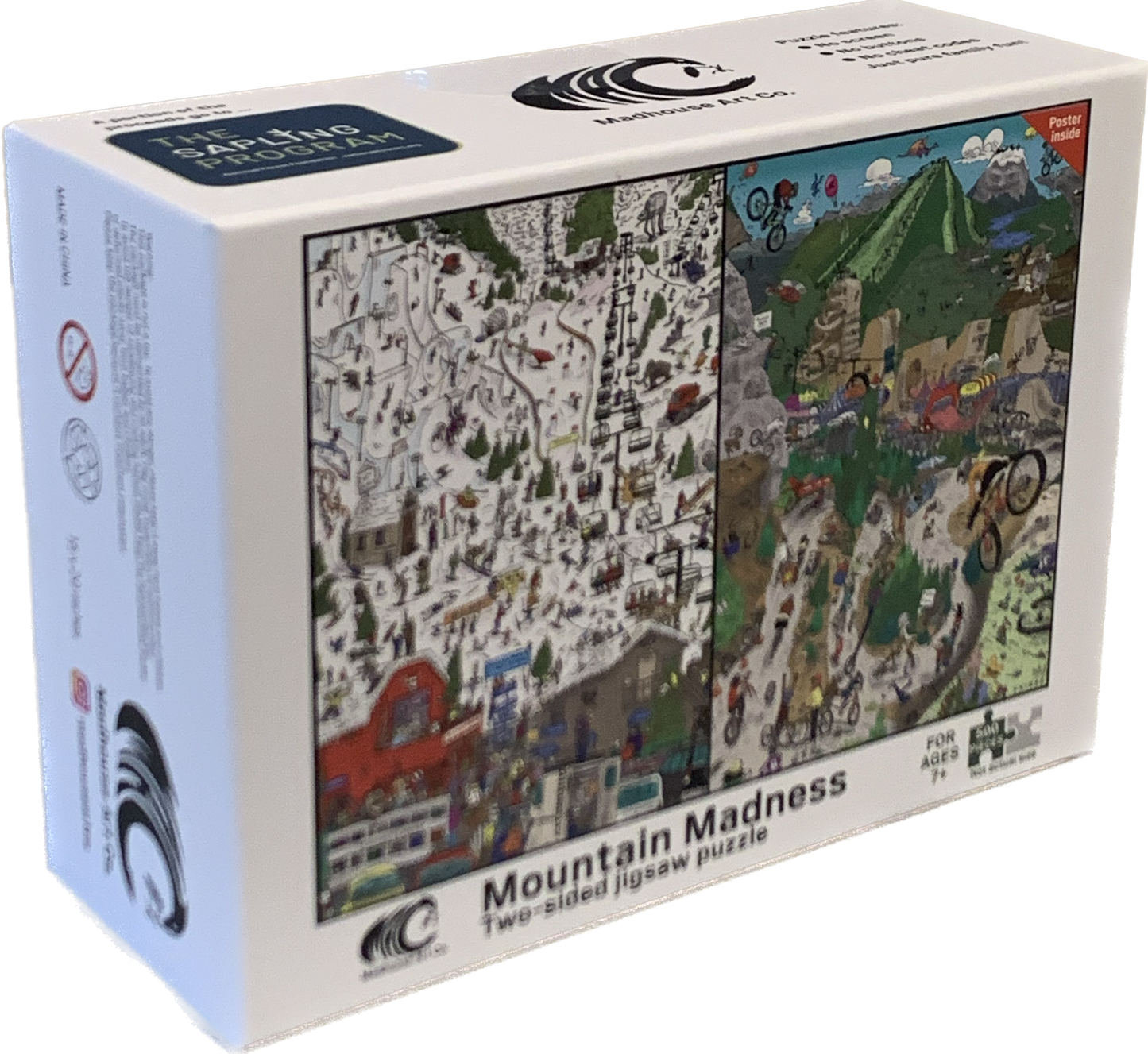 Mountain Madness 500 Piece Jigsaw Puzzle