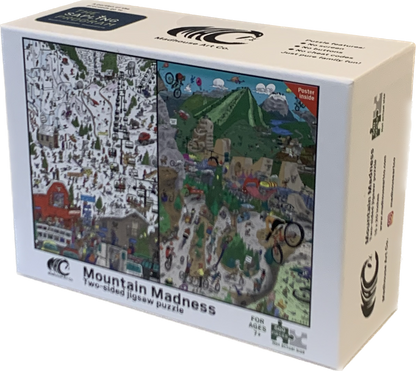 Mountain Madness 500 Piece Jigsaw Puzzle